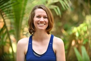 smiling woman at florida rehab